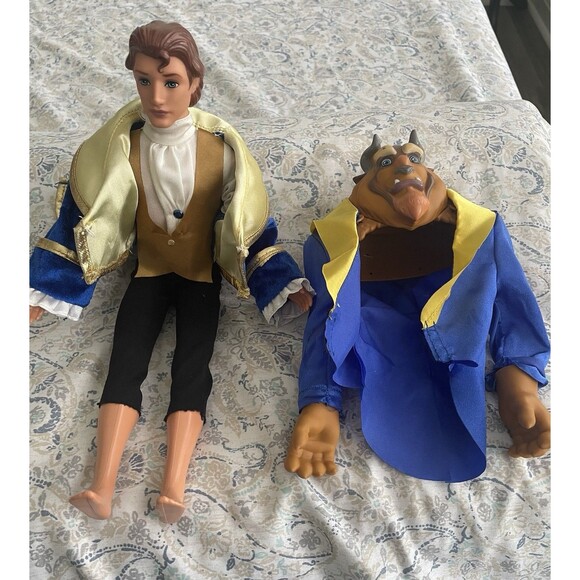Disney Store Beauty and The Beast Prince Adam Beast Classic Doll Figure 12" Tall - Picture 8 of 8